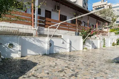 O edifício onde o apartamento está situado