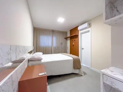 A planta de 259 - Lindíssima Cobertura, a 50m da praia de Canto Grande