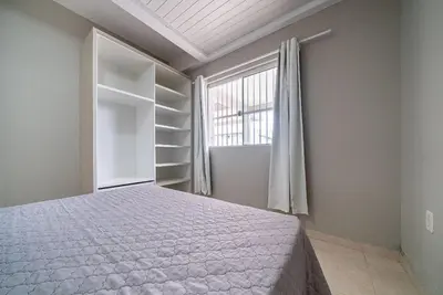 A planta de 097 - Apto econômico de 02 quartos em Canto Grande