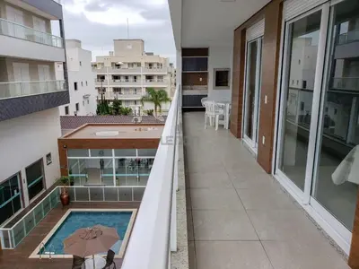A planta de 197 - Apto 03 dormitórios 50m da Praia de Mariscal