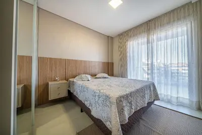 A planta de 189 - Apartamento com vista mar em Mariscal