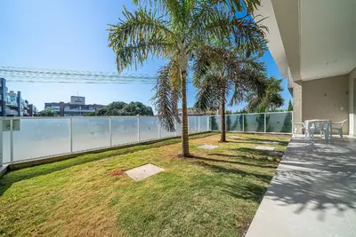 A planta de 191 - Apartamento Garden na Praia de Mariscal