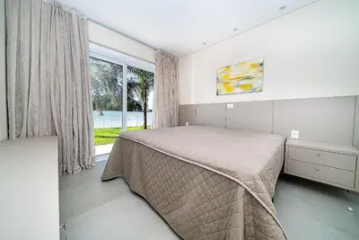A planta de 191 - Apartamento Garden na Praia de Mariscal
