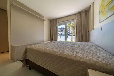 A planta de 191 - Apartamento Garden na Praia de Mariscal
