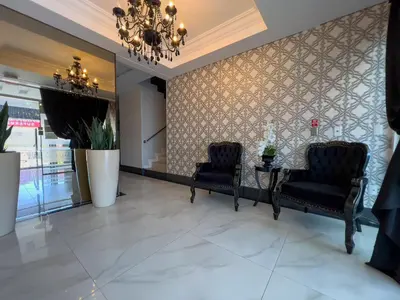 A planta de 190 - Lindo apartamento a 50m da praia de Mariscal