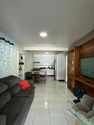 A cozinha ou kitchenette de Casa praia de Zimbros