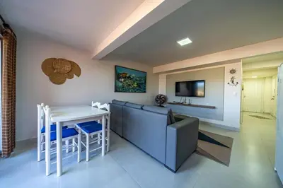 A planta de Loft Panorámico 01 - 4 personas - Bombinhas