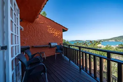 A planta de Loft Panorâmico 02 - 250m da Praia Bombinhas