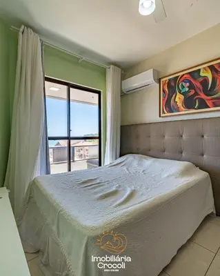 Uma cama ou camas num quarto em Apto Pathernoon - 5 pessoas - Bombas