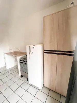 A planta de Kitnet no Melhor Ponto de Bombinhas