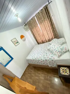 A planta de Casa Zimbos - 150 metros da praia