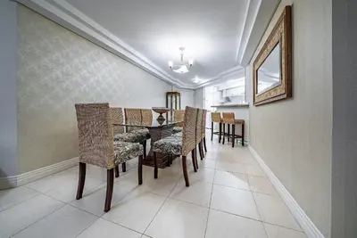 A planta de 160 - Apartamento em Bombas com 3 dormitórios