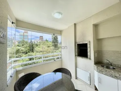 A planta de 160 - Apartamento em Bombas com 3 dormitórios