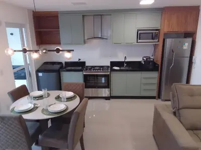 A planta de Apartamento Sol e Mar