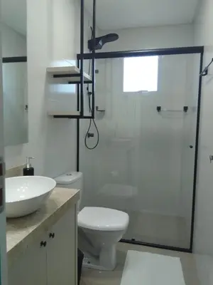 A planta de Apartamento Sol e Mar