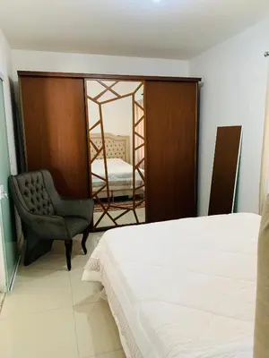Uma cama ou camas num quarto em Casa da vó Nãna