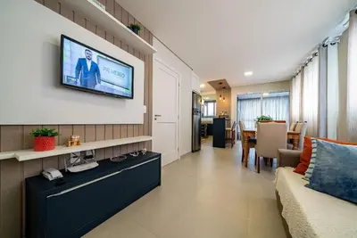 A planta de 184 - Apartamento Praia de Mariscal