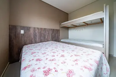 A planta de 184 - Apartamento Praia de Mariscal
