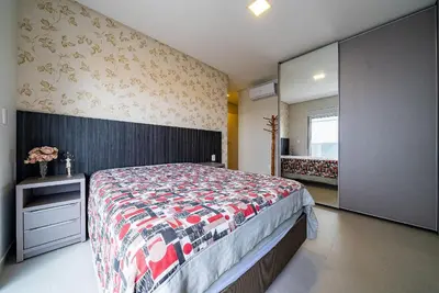 A planta de 184 - Apartamento Praia de Mariscal