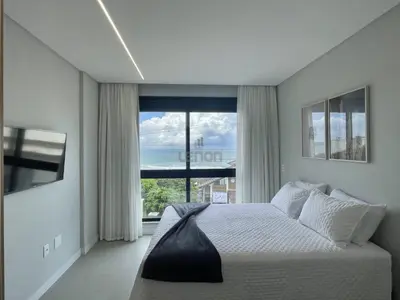 A planta de 154 - Apartamento Vista Mar na Praia de Canto Grande