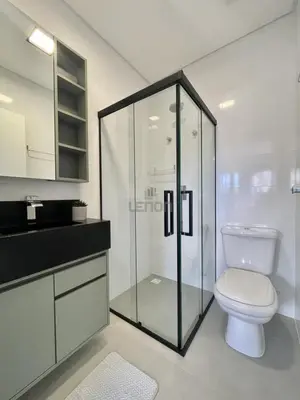 A planta de 154 - Apartamento Vista Mar na Praia de Canto Grande