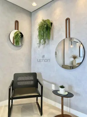 A planta de 154 - Apartamento Vista Mar na Praia de Canto Grande