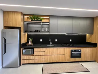 A planta de 155 - Apartamento alto padrão na Praia de Canto Grande