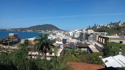 A planta de Casa Vista Panorâmica - 10 pessoas - Bombinhas