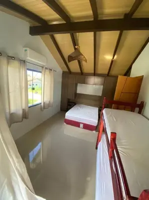A planta de Casa Mamoré praia de Zimbros