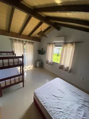 A planta de Casa Mamoré praia de Zimbros