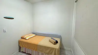 A planta de Casa de Praia em Mariscal com amplo Quintal
