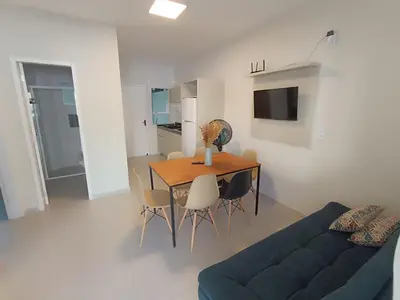 A cozinha ou kitchenette de Residencial Brisa do Mar 2