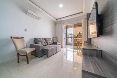 A planta de 061 - Apartamento 2 dormitórios em Bombas