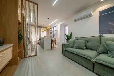 A planta de 199 - Apto Garden 02 suítes e Piscina privativa