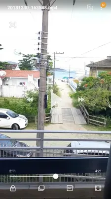 A planta de Apartamento colado no mar Zimbros