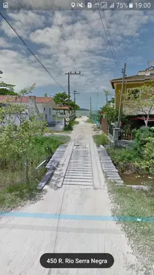 A planta de Apartamento colado no mar Zimbros