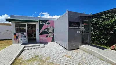 O edifício onde o apartamento está situado