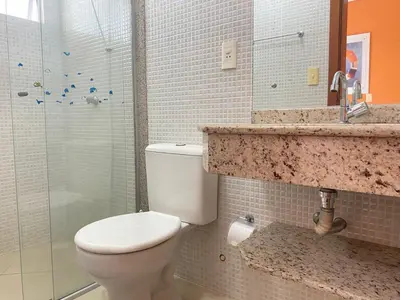 A planta de B782 - Apto 02 quartos para 05 pessoas com piscina