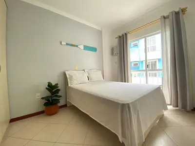 Uma cama ou camas num quarto em B719 - Apto para 06 pessoas com piscina perto da praia