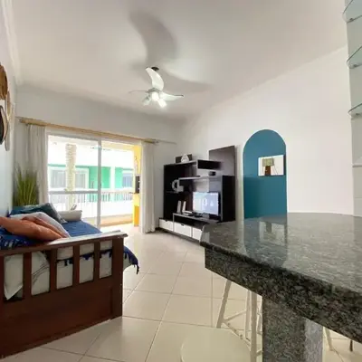 B719 - Apto para 06 pessoas com piscina perto da praia