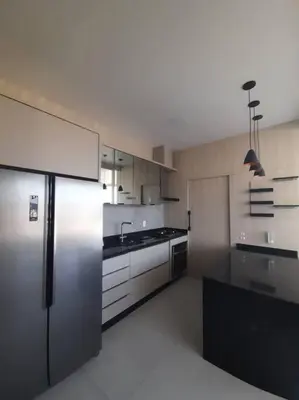A cozinha ou kitchenette de Cobertura Vista Mar