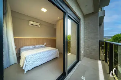Uma cama ou camas num quarto em A pouco metros do mar com 2 dormitórios