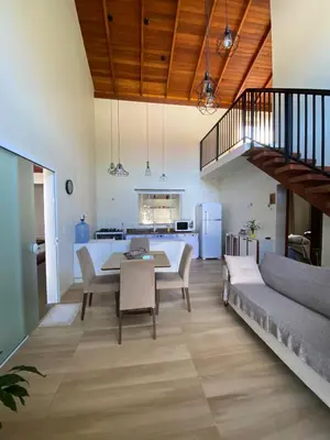 A planta de Casa Ampla em Mariscal - Bombinhas