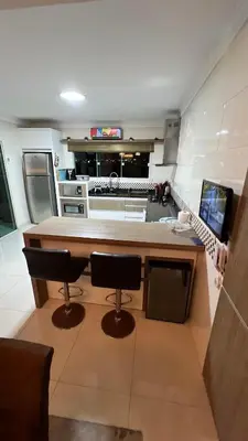 A cozinha ou kitchenette de Residencial Cordeiro