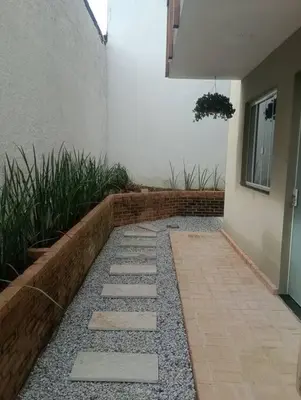 A planta de Linda Casa 2 no Sossego da Praia