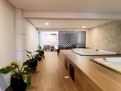 A planta de PRV-108 Dpto moderno en Canto Grande