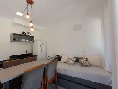 A cozinha ou kitchenette de RJ164-01 Lindo Dpto c/piscina y vista a la montaña