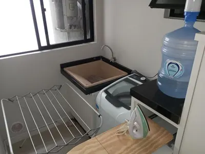 A planta de Ótimo Apartamento vista mar a 70 metros