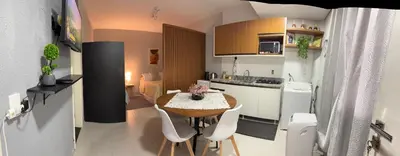 A cozinha ou kitchenette de Loft veraneio