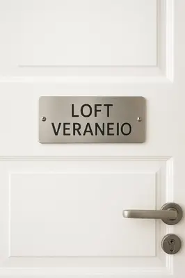A planta de Loft veraneio